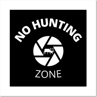 No hunting zone Posters and Art